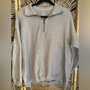 Aerie Oversized Quarter Zip